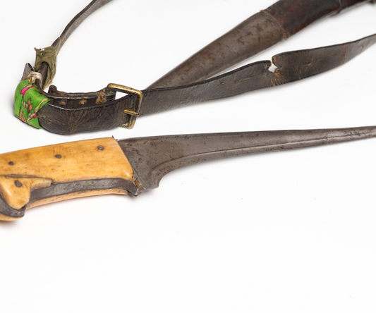 Vintage Bone Handle Kard/Peshkabz Knife Dagger