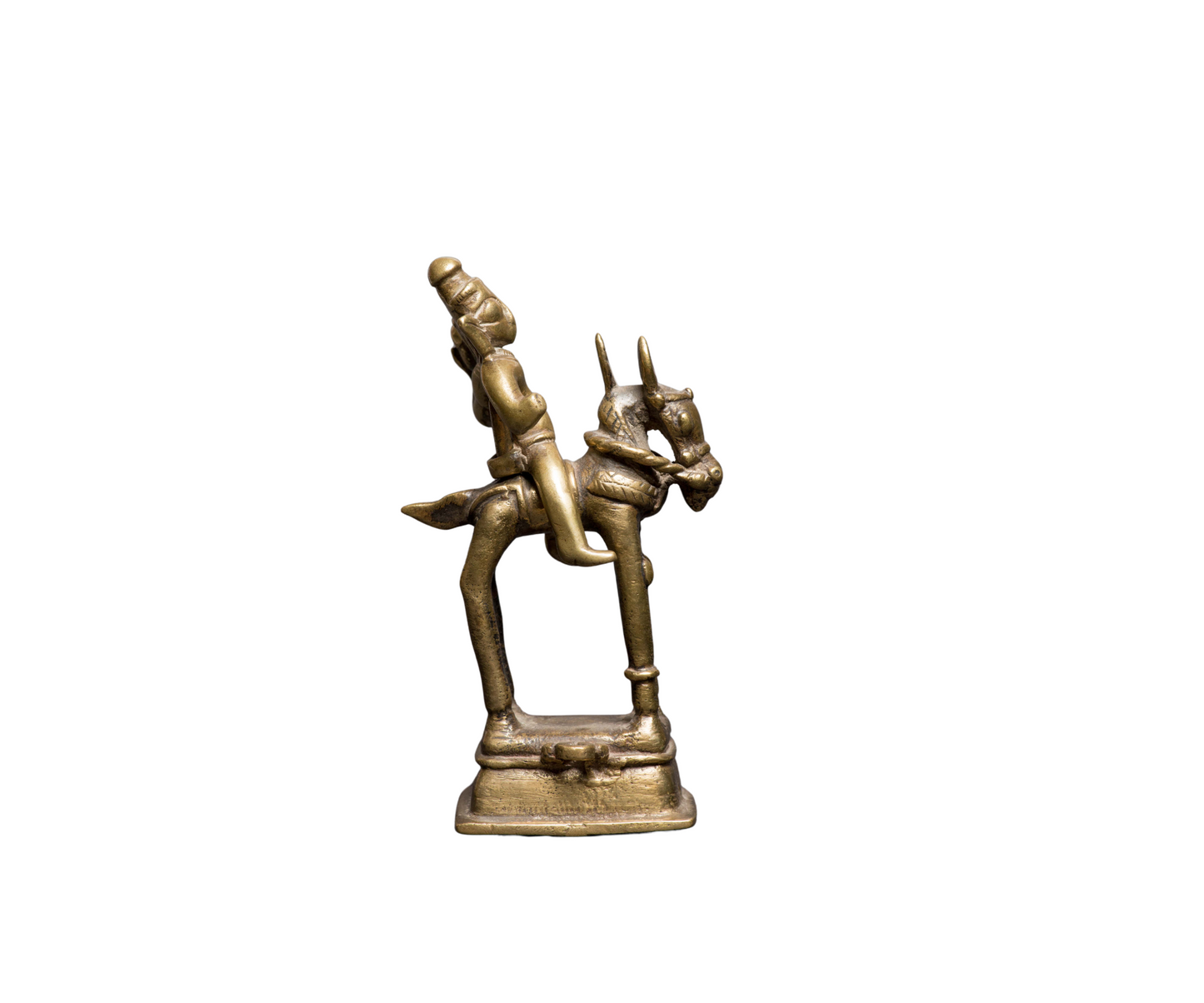 Indian bronze horse figure