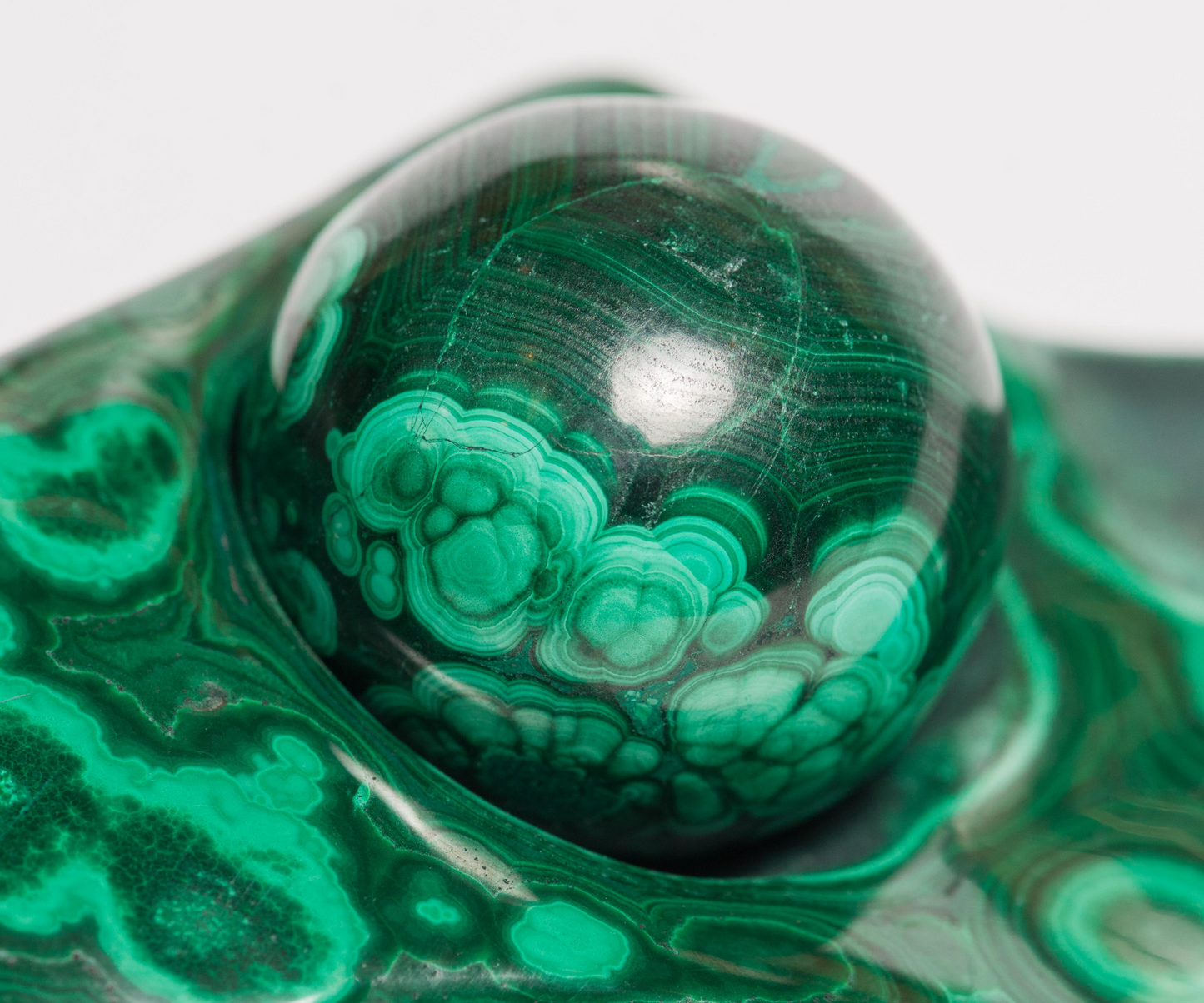 Polished Malachite Crystal- Crystal Healing, Home Decor, Gift