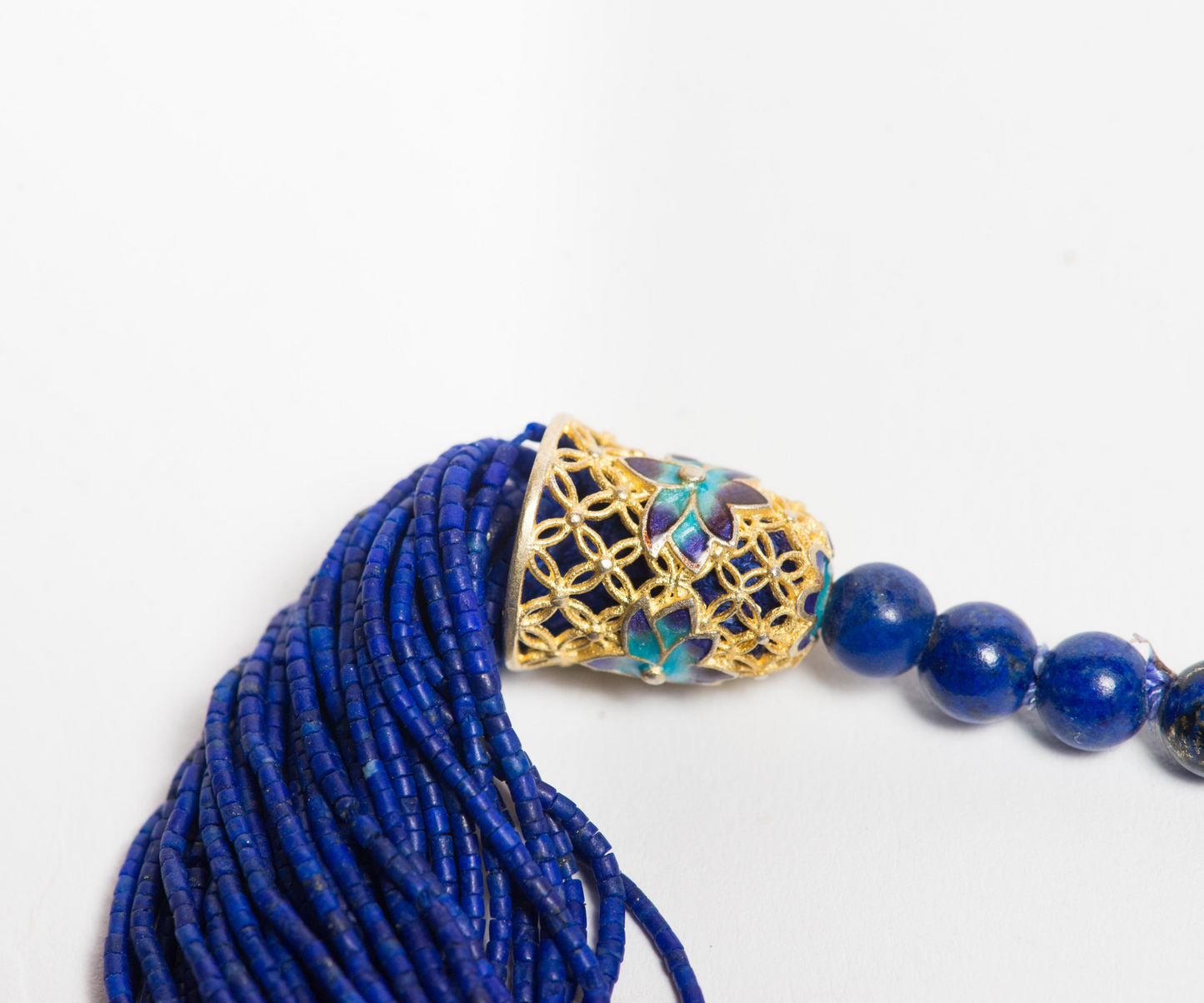 Natural Afghan Tiny Seed Small Mini Blue Heishi Top Quality Lapis Lazuli Stone Strand 1-1.5mm.