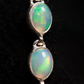 Ethiopian Opal Bracelet, Welo opal bracelet, Real opal silver bracelet , 925 Sterling Silver Opal bracelet,