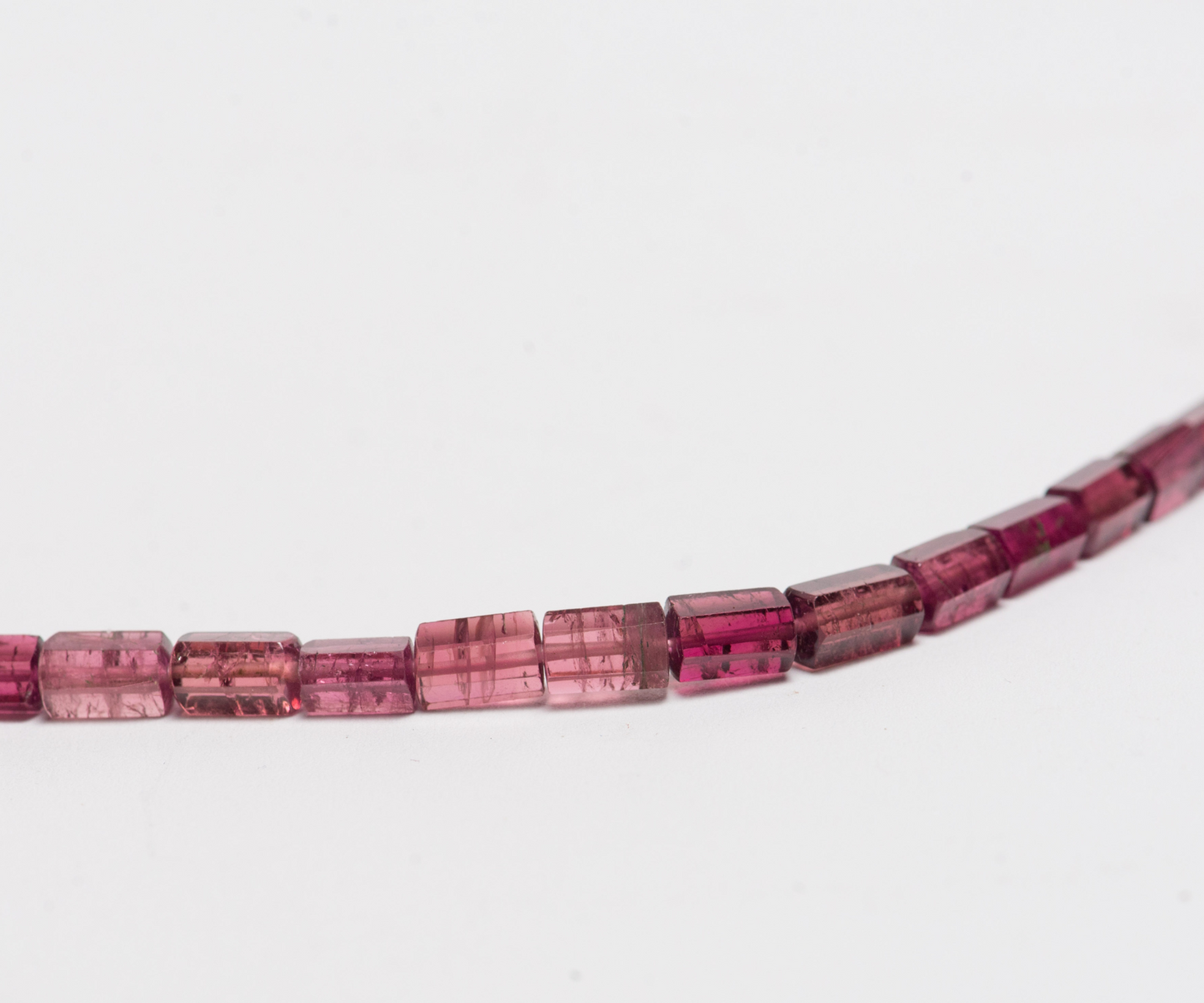 Natural pink Tourmaline Necklace,Watermelon Tourmaline Necklace,Tourmaline Gemstone Jewelry,Healing Power Beads Stone,