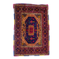 Khourjeen Bolesht Turkmen Ersari Wool Rug - Hand-Knotted Front, Hand-Woven