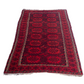 HANDMADE Antique Turkmen Ersari Rug - Charchangi Pattern, 19th Century