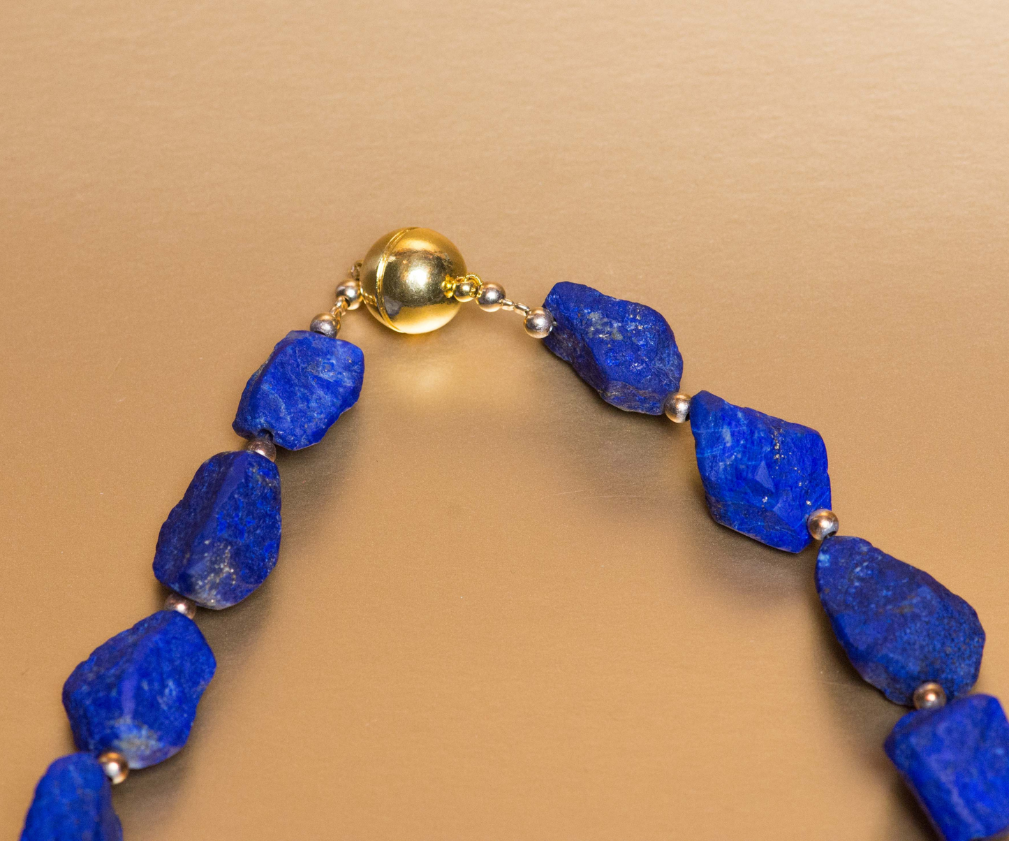 Raw High Quality Lapis Lazuli Afghanistan Rough Stone Necklace