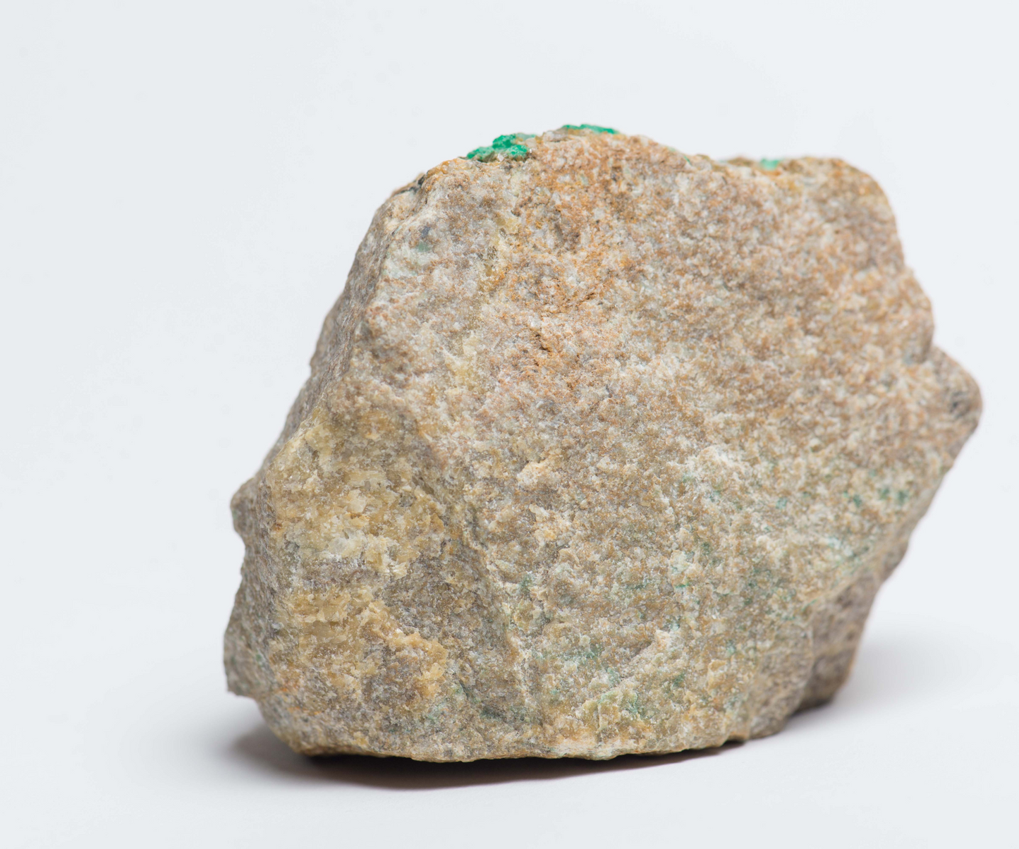 Afghanistan,Natural emerald in its matrix. Unmodified rough