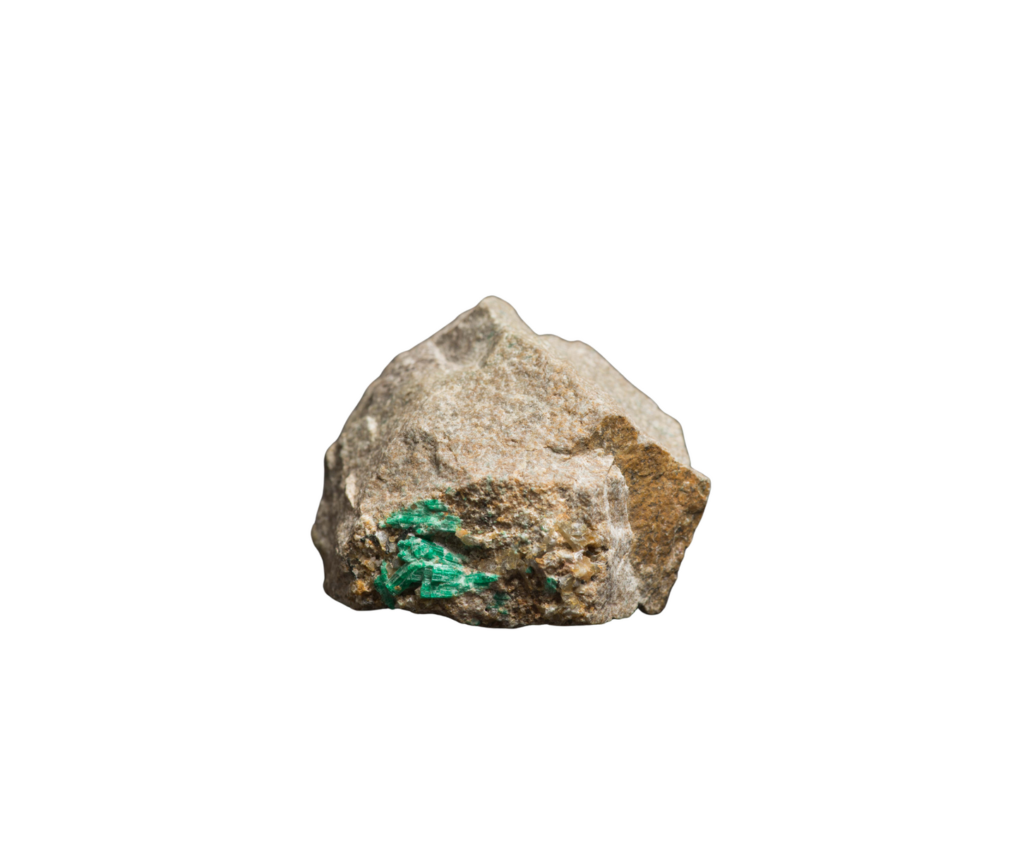 Afghanistan,Natural emerald in its matrix. Unmodified rough