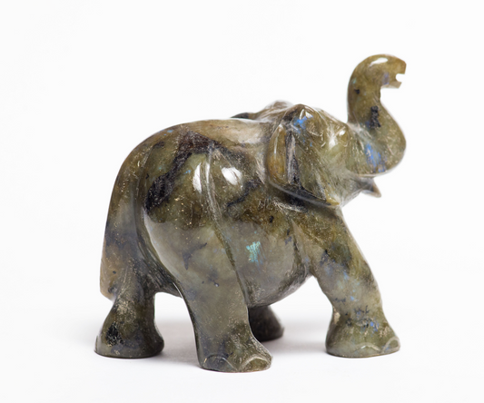 Labradorite Elephant