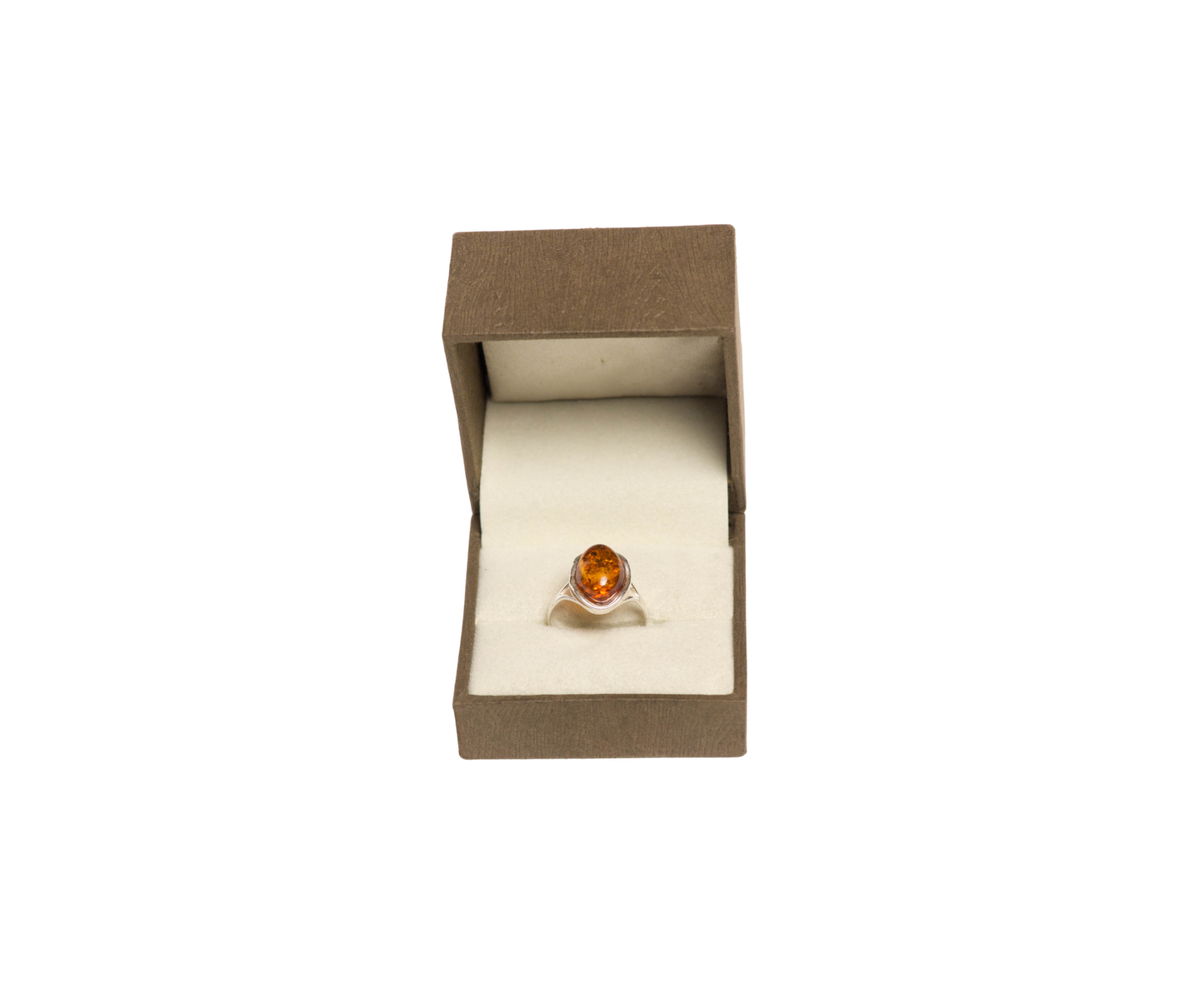 Amber Rings Silver 925