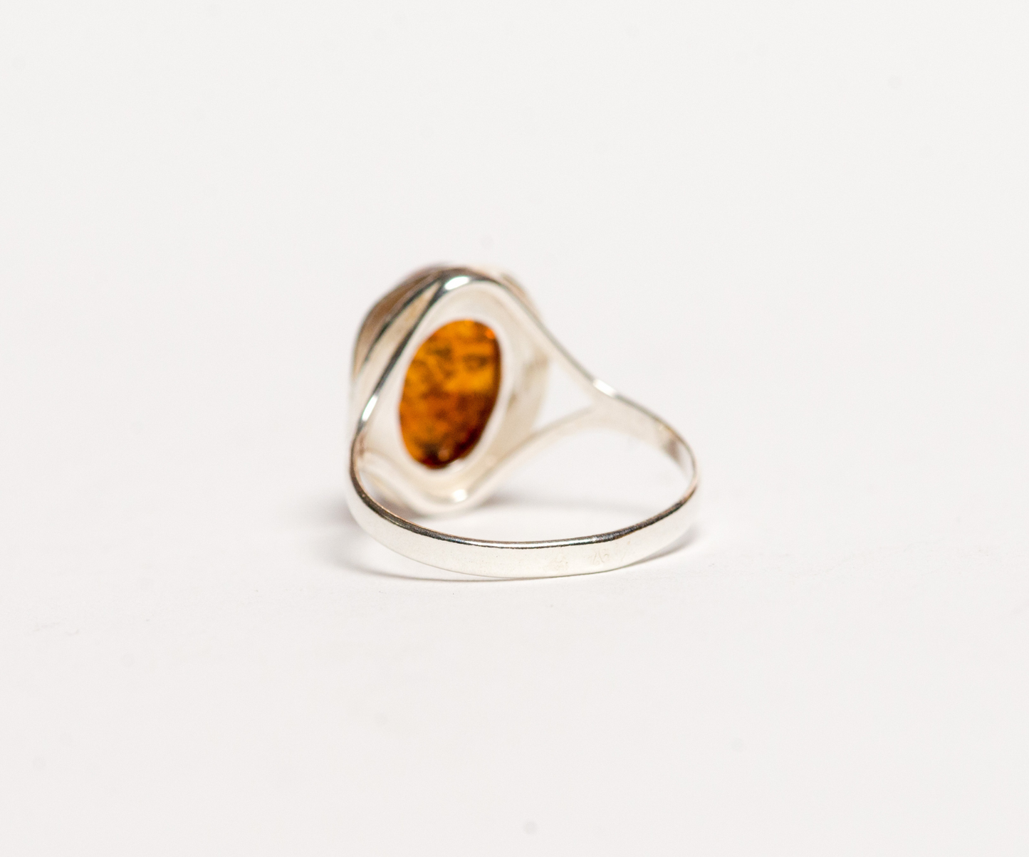 Amber Rings Silver 925