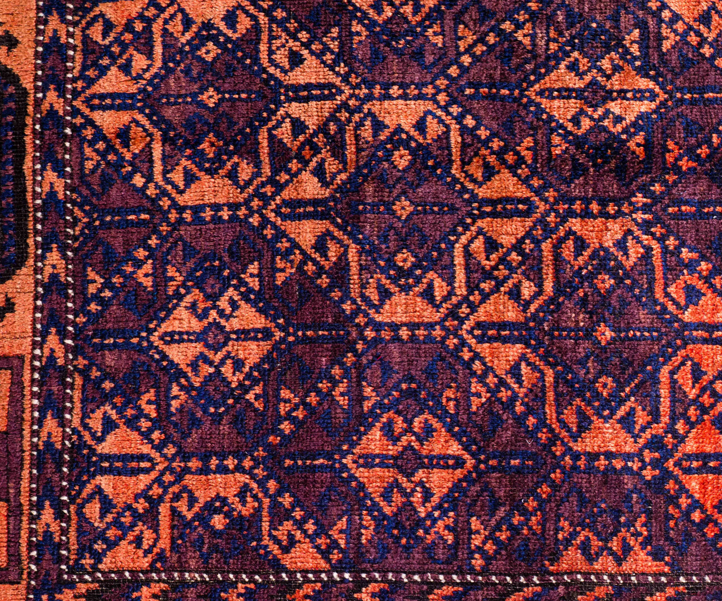 Rare 19th Century Persian Beluch Carpet - Hand-Knotted, Naturally Dyed