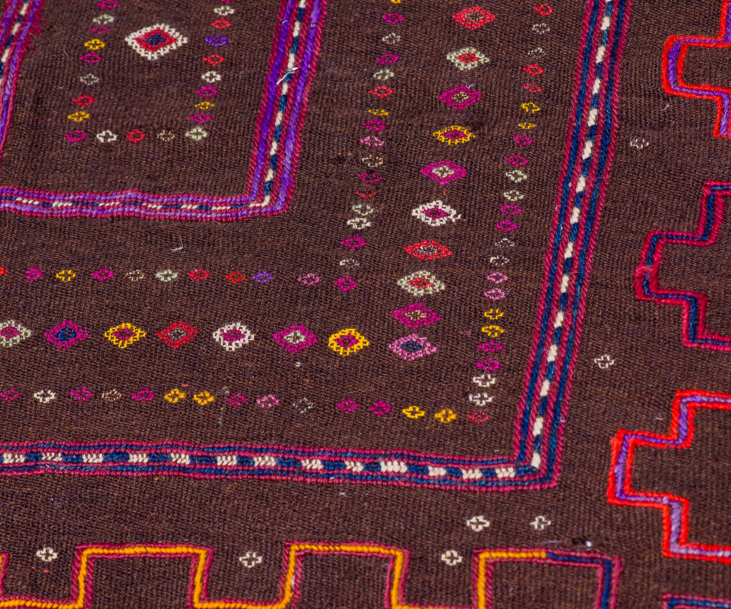 19th Century Hand-Embroidered Antique Dasterkhan Rug | Ghor, Afghanistan