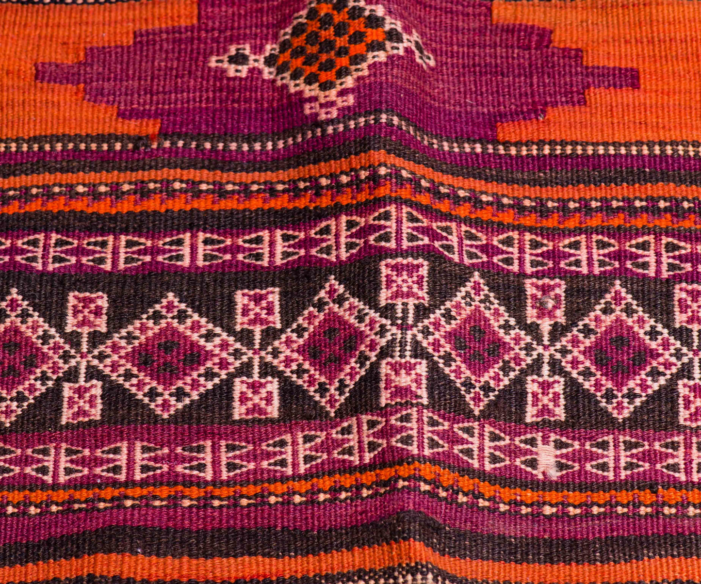 Authentic Handmade Kilim Runner from Afghanistan - Ghor Province, Qala-I-Naw