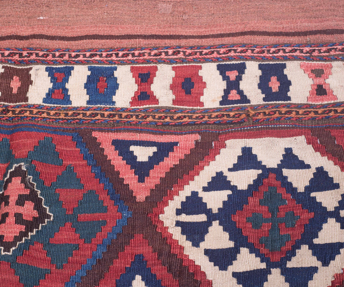 Unique Shahsavan-Mafrash Kilim - Northwest Persia 1920 | HANDMADE