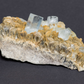 afghanistan,Aquamarin specimen on the matrix Muscovite Aquamarine  Quality Sample