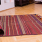 Handcrafted Kilim from Central Afghanistan - Hand-Knotted &amp; Hand-Woven, 372x145 cm