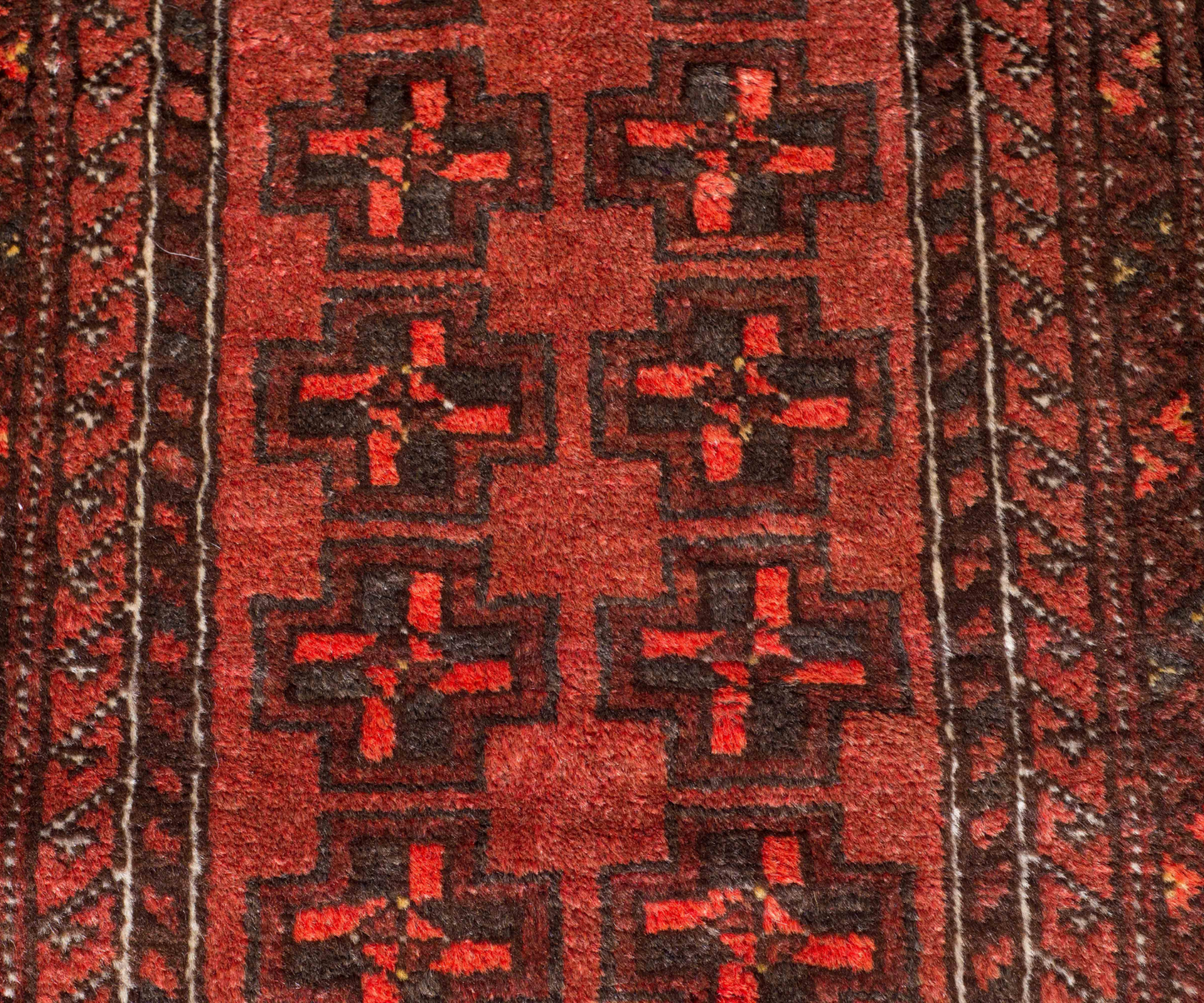 Handmade 19th Century Ersari Prayer Rug - Hand-Knotted, Turkmen Tribe