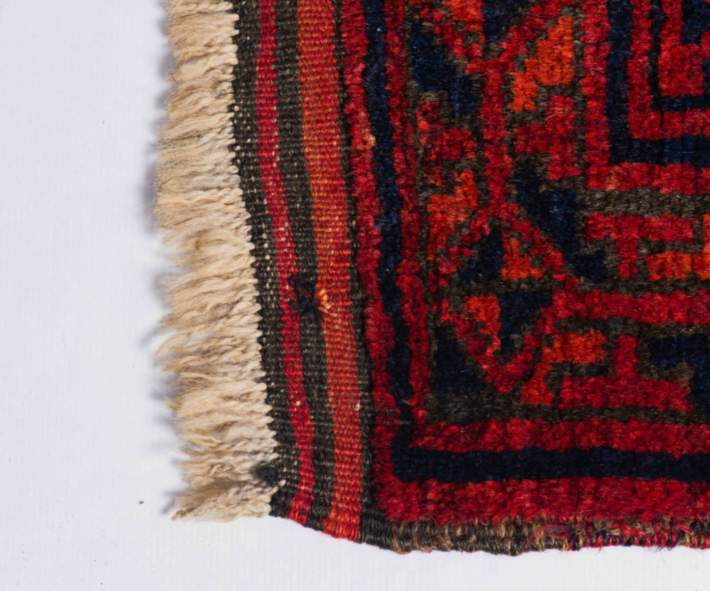 Rare Beluch Prayer Rug - Authentic Afghan Craftsmanship | Hand-Knotted Wool, Naturally Dyed