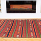 Hand-Knotted and Hand-Woven Kilim from Central Afghanistan