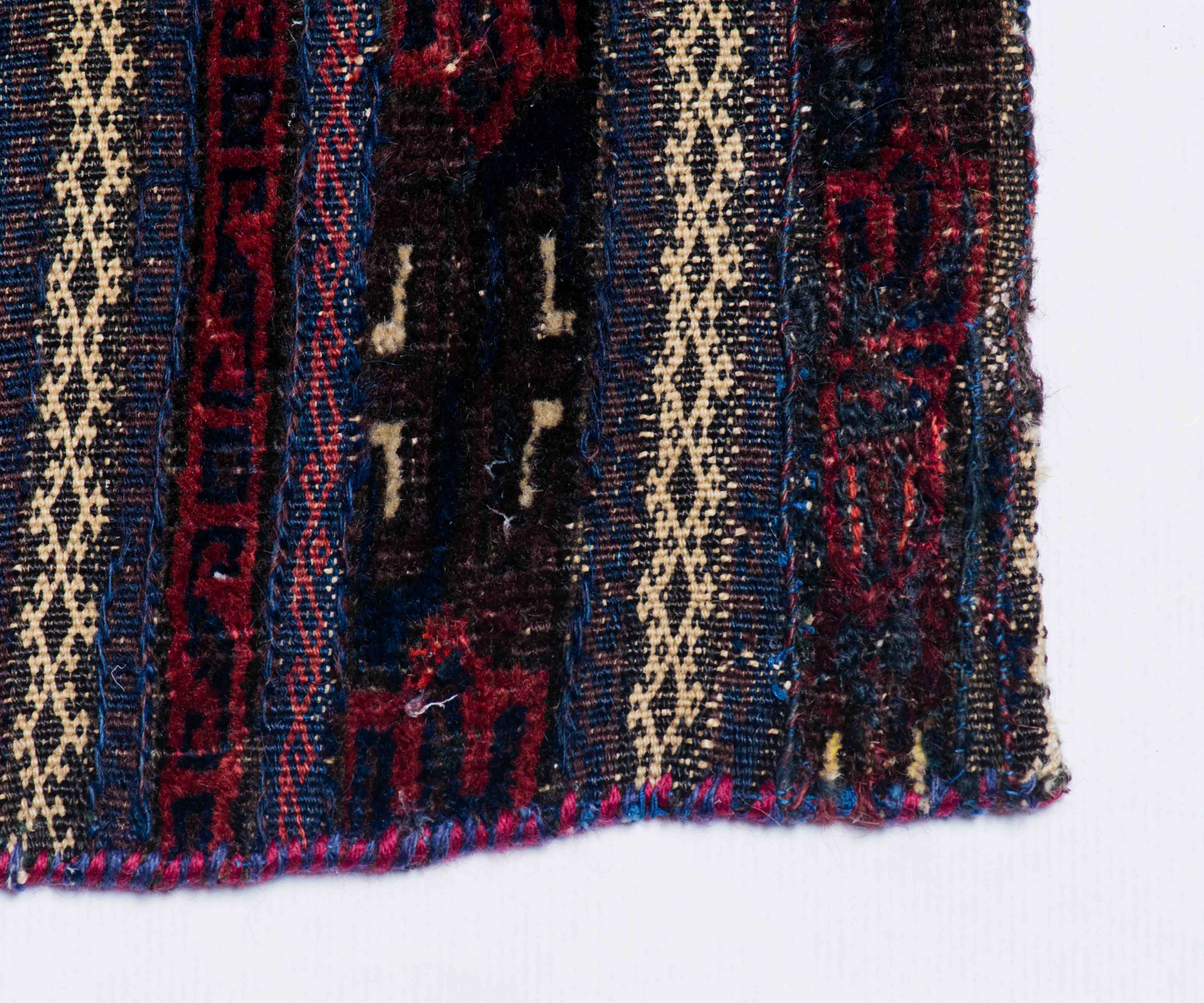 Rare 19th Century Beluch Khourjeen Torbah - Hand-Knotted, Hand-Woven, Naturally Dyed