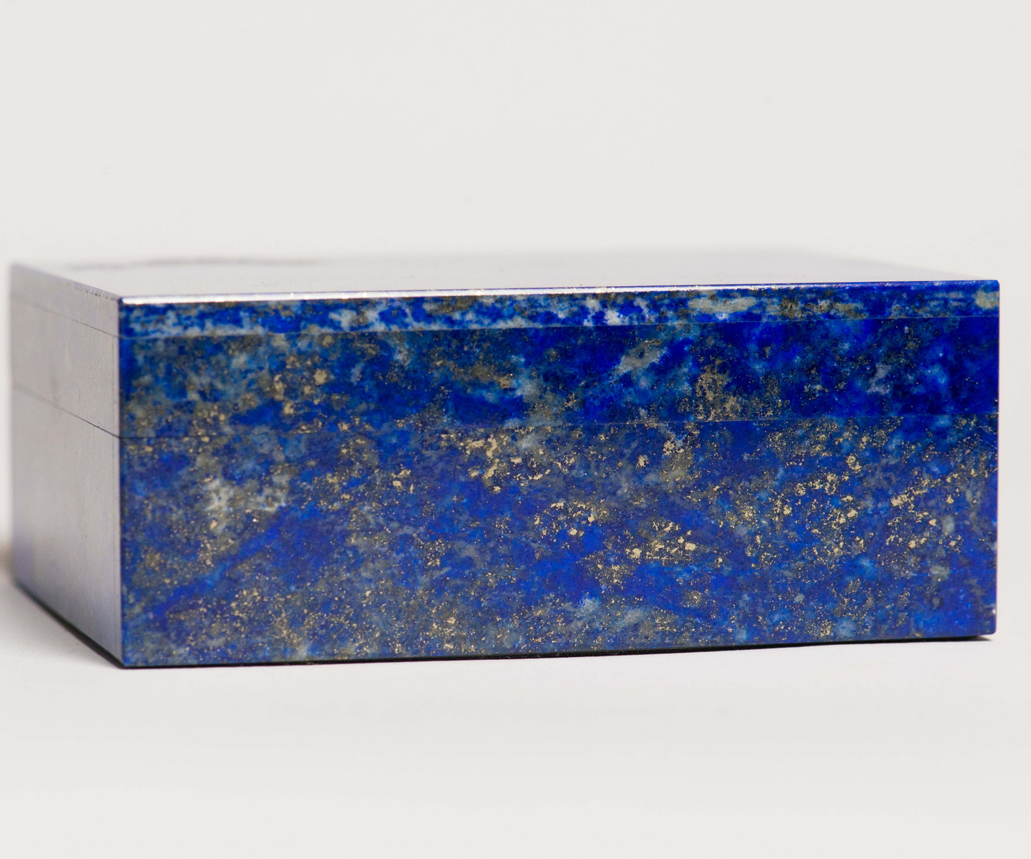 564gr Beautiful Lapis Lazuli Mini Box, Lapis Box, Lapis Jewelry Box,