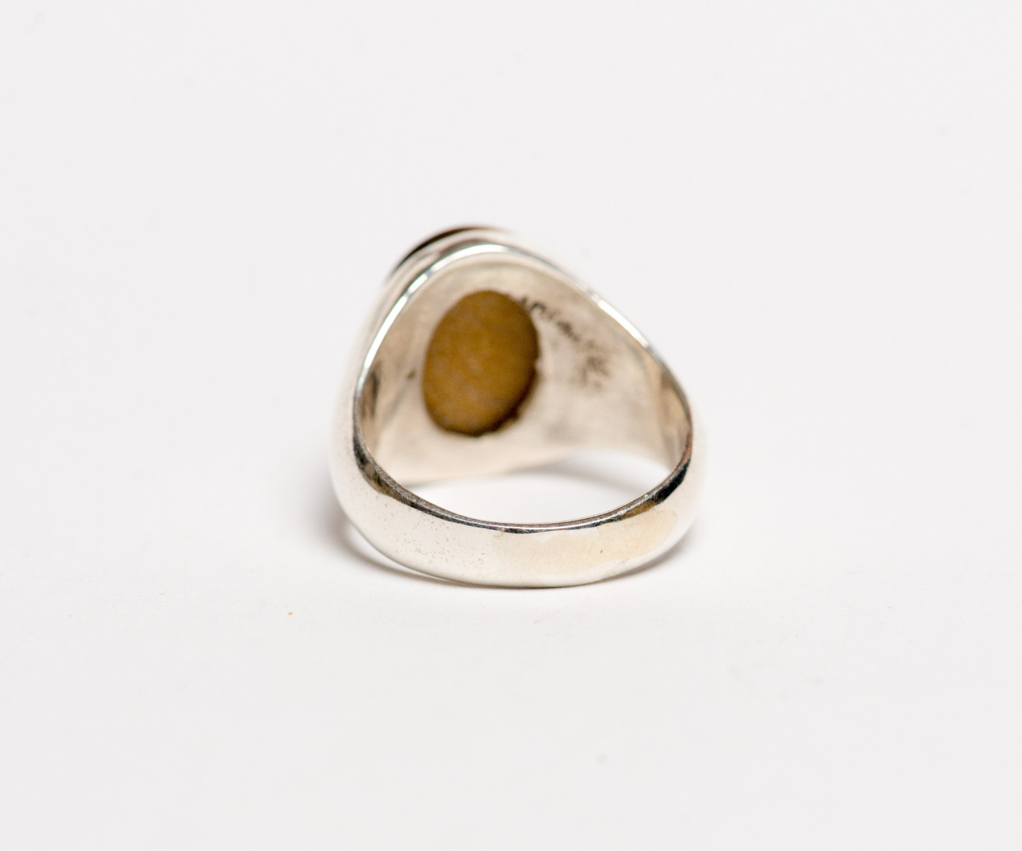 Ring Tigers Eye Silver Ring - Tiger Eye Ring - Signet Ring Men ,women