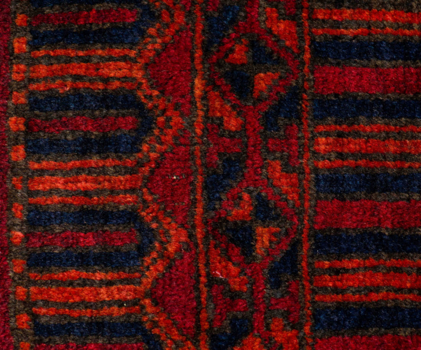 Rare Beluch Prayer Rug - Authentic Afghan Craftsmanship | Hand-Knotted Wool, Naturally Dyed