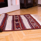 Beautiful Central Afghan Kilim - Hand-Embroidered and Woven