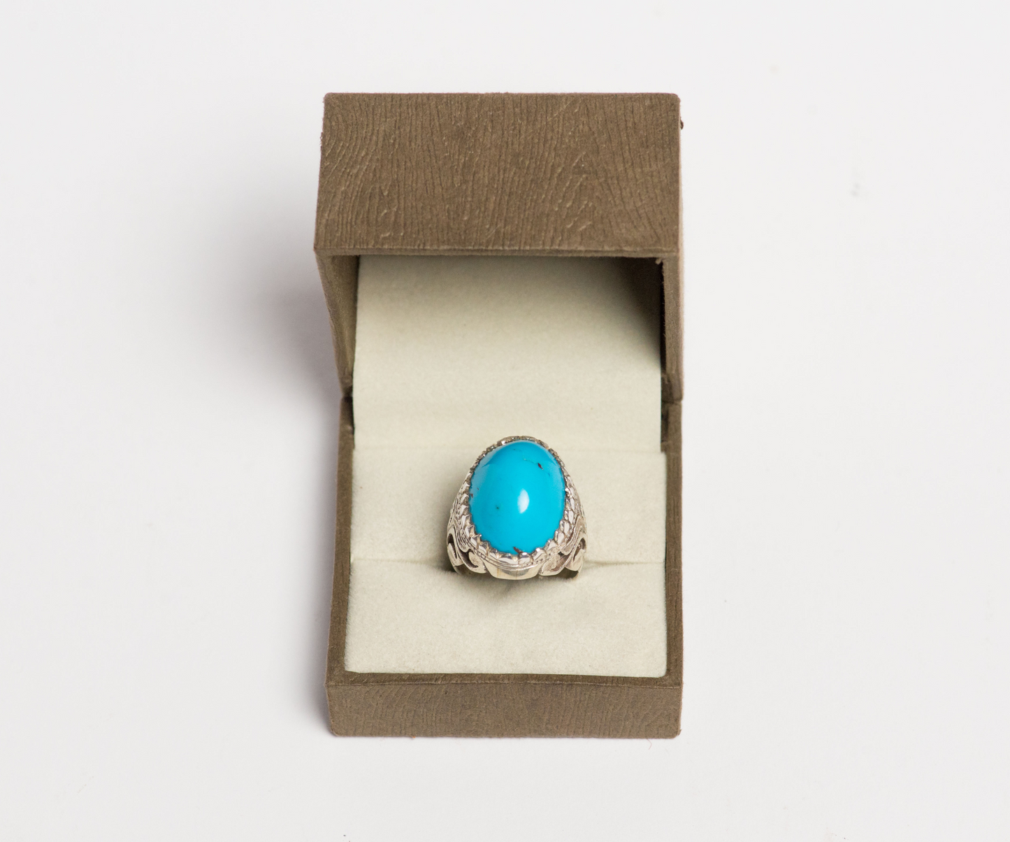 Natural Turquoise Ring,Turquoise Ring, Sterling Silver