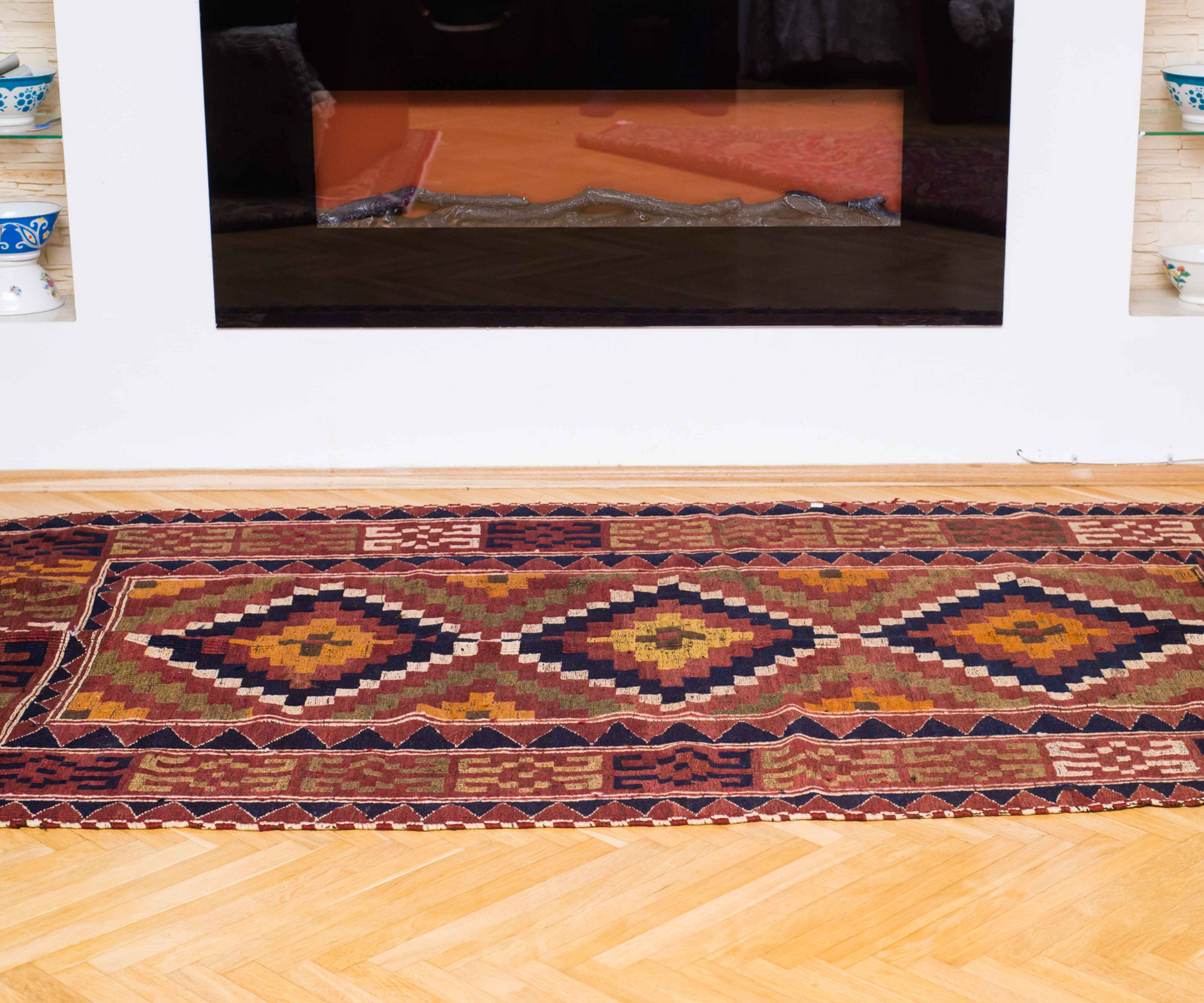 Unearth a Gem: Hand-Knotted Dasterkhan Uzbek Rug from Afghanistan |