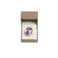 Genuine Amethyst Ring, 925 Sterling Silve