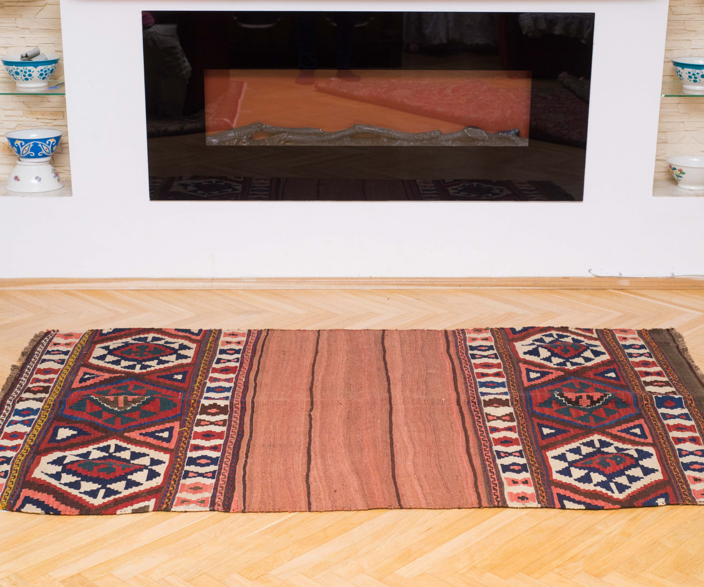 Unique Shahsavan-Mafrash Kilim - Northwest Persia 1920 | HANDMADE