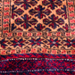 Handmade Beluch Dokhtare-Qasi Prayer Rug - Exquisite Embroidery, Authentic Afghan Craftsmanship