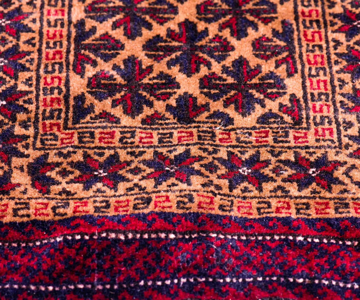 Handmade Beluch Dokhtare-Qasi Prayer Rug - Exquisite Embroidery, Authentic Afghan Craftsmanship