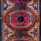 "Unique Hand-Knotted Beluch Runner - Naturally Dyed Wool, Herat"