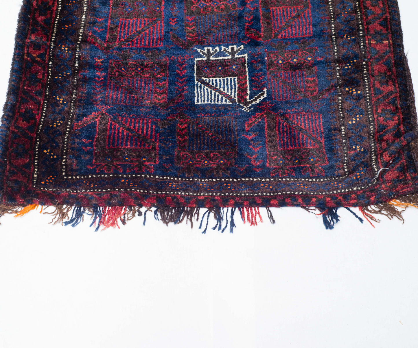 HANDMADE Unique 20th Century Khourjeen Rug - Hand-Knotted