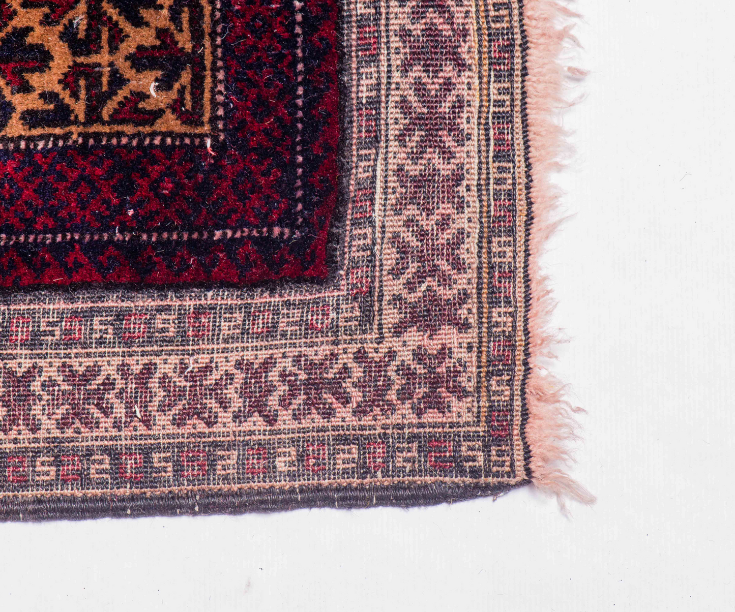 Handmade Beluch Dokhtare-Qasi Prayer Rug - Exquisite Embroidery, Authentic Afghan Craftsmanship