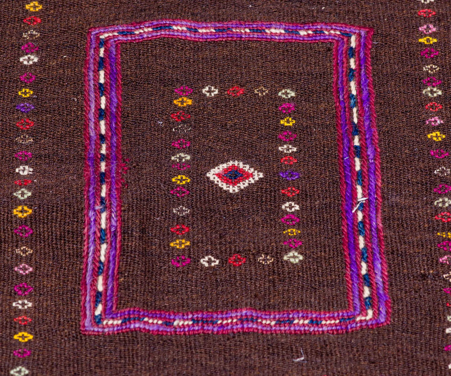 19th Century Hand-Embroidered Antique Dasterkhan Rug | Ghor, Afghanistan