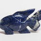 Wonderful Natural Ancient Old Lapis lazuli Stone Hand Carved Beautiful Fish